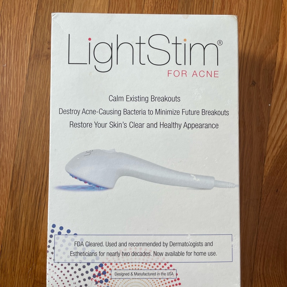 for Acne - White Skincare Device